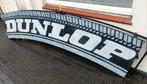 Dunlop LeMans brug reclamebord geen emaille, Ophalen, Reclamebord, Info@dunlop.nl, Echt