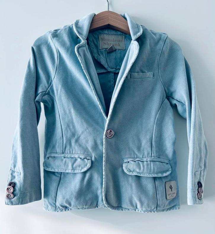 Scotch Shrunk Vest Maat 104 | 4 Jaar Lichtblauw Als nieuw, Kinderen en Baby's, Kinderkleding | Maat 104, Zo goed als nieuw, Jongen of Meisje