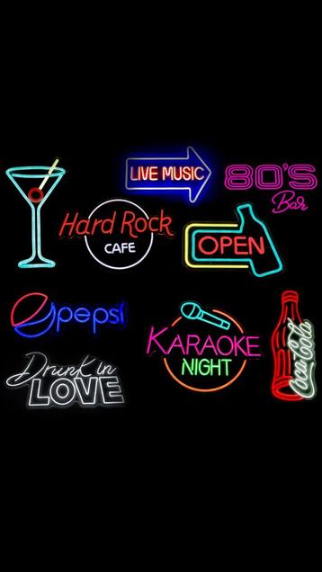 DIVERSE BAR/KROEG/MANCAVE LED NEON SIGN beschikbaar voor biedingen