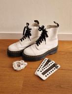 Dr Martens platform wit 38, Kleding | Dames, Ophalen, Zo goed als nieuw, Wit