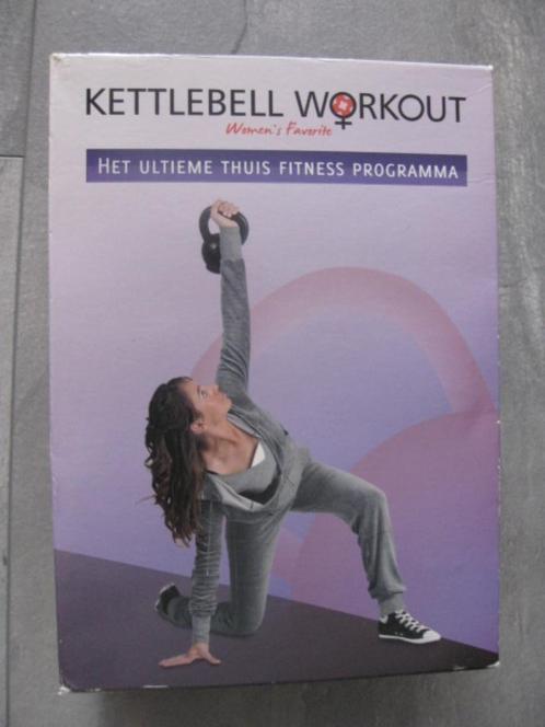 JESSE van der VELDE - KETTLEBELL WORKOUT originele 5-DVDBOX, Cd's en Dvd's, Dvd's | Sport en Fitness, Zo goed als nieuw, Cursus of Instructie