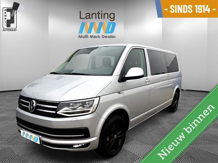 Volkswagen Transporter 2.0 TDI L2H1 DC 4Motion Highline, Auto's, Bestelauto's, Bedrijf, Te koop, ABS, Achteruitrijcamera, Airbags