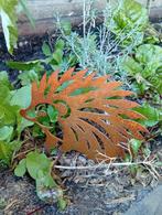 Cortenstalen Egel Tuindecoratie., Tuin en Terras, Ophalen of Verzenden, Nieuw, Metaal, Dierenbeeld