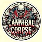 Cannibal Corpse sticker #1, Ophalen of Verzenden, Nieuw, Foto of Kaart