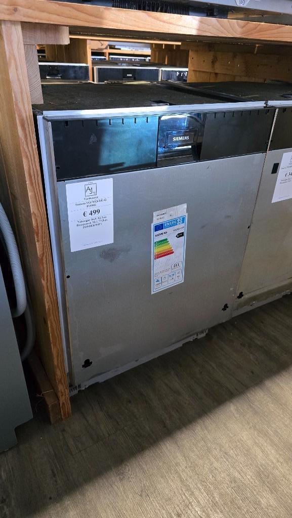 Siemens inbouw vaatwasser SX678X36TE, Witgoed en Apparatuur, Vaatwasmachines, Refurbished, Inbouw, Minder dan 85 cm, 45 tot 60 cm