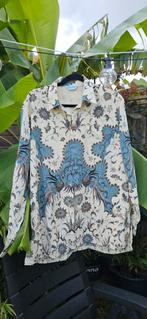 Vintage Batik Blouse - Heren, Kleding | Heren, Overhemden, Arta-Loka, Blauw, Ophalen of Verzenden, Zo goed als nieuw