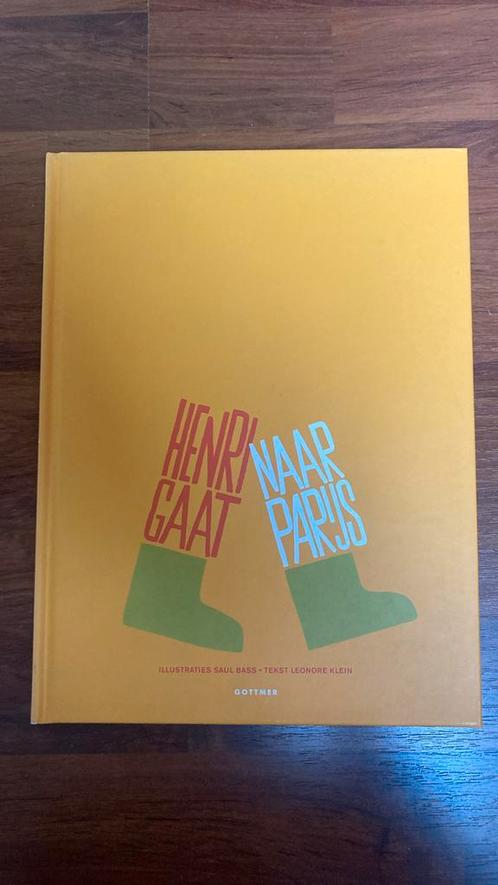 Leonore Klein - Henri gaat naar Parijs, Boeken, Prentenboeken en Plaatjesalbums, Zo goed als nieuw, Ophalen of Verzenden