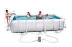 Bestway zwembad 400x200, Ophalen, Gebruikt, 200 tot 300 cm, 80 tot 120 cm