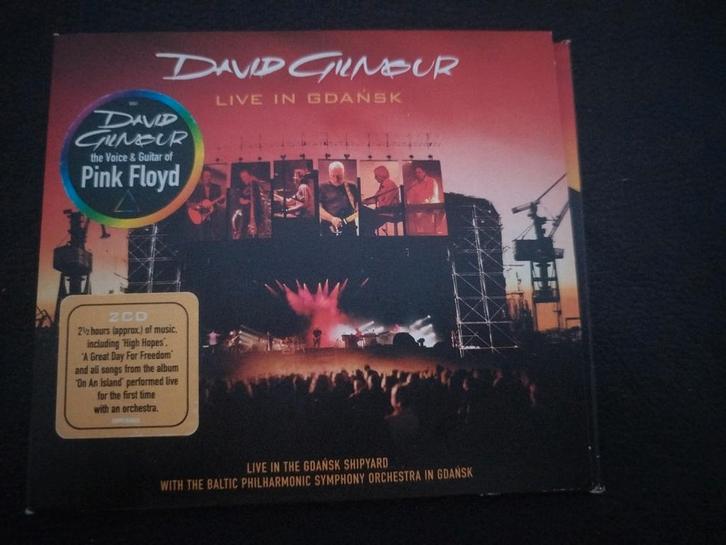 DAVID GILMOUR - LIVE IN GDANSK 2CD, Cd's en Dvd's, Cd's | Pop, Gebruikt, 2000 tot heden, Boxset, Ophalen of Verzenden