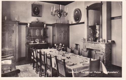 08965 - Lochem - Eetkamer Huize Beukenstein - gel. 1958, Verzamelen, Ansichtkaarten | Nederland, Gelopen, Gelderland, 1940 tot 1960