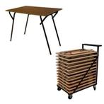 Aanbieding 25 Examentafels Standaard met Transportkar, Verzenden, Nieuw, Versiering, Abraham of Sarah