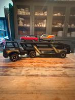 Vintage Tonka Car Carrier met 2 Auto’s, Ophalen of Verzenden, Zo goed als nieuw, Bus of Vrachtwagen