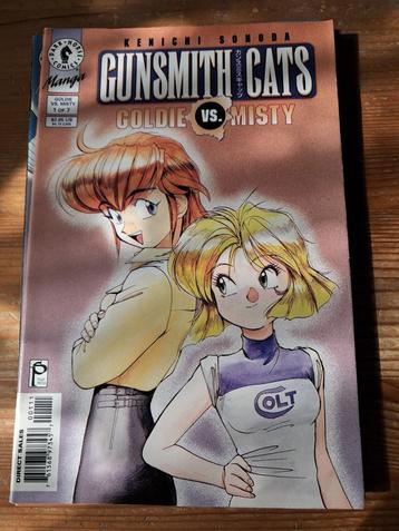 Gunsmith cats: goldie vs misty beschikbaar voor biedingen