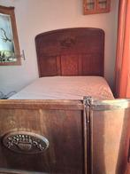 Jugendstil bed 120/140 x200, Ophalen, Gebruikt, 140 cm, Twijfelaar