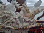 Chinese Porseleinen Paarden Lamp, Ophalen of Verzenden
