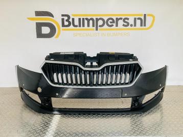 Bumper Skoda Fabia 2019-2023 6V0807221F Voorbumper 13252R beschikbaar voor biedingen