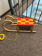 Houten slee voor kinderen, Ophalen, Gebruikt, Overige merken