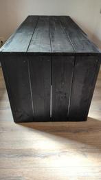 Eettafel of bureau, steigerhout zwart, Huis en Inrichting, Tafels | Eettafels, Ophalen, Zo goed als nieuw, Rechthoekig, 50 tot 100 cm