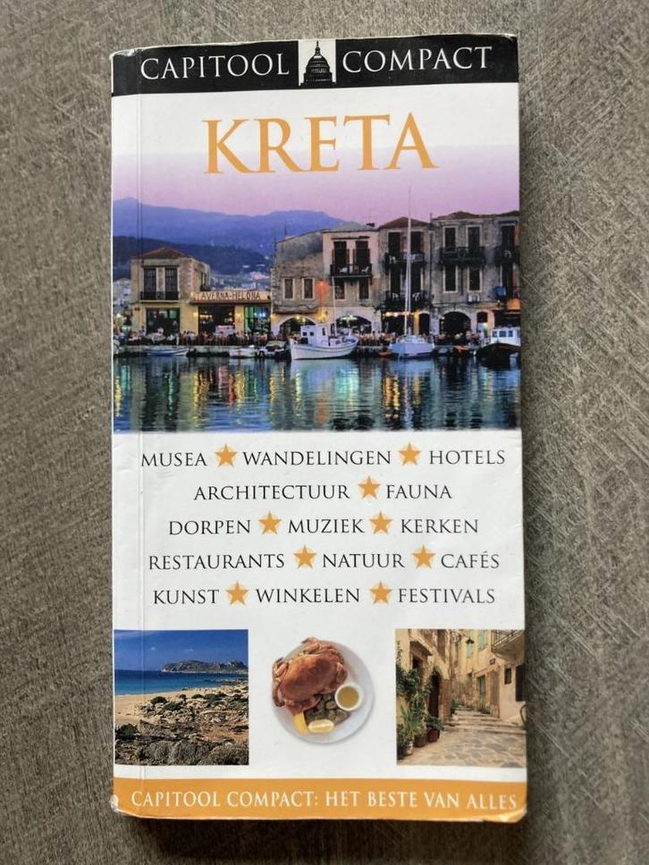 Kreta, Boeken, Reisgidsen, Zo goed als nieuw, Reisgids of -boek, Europa, Capitool, Budget, Ophalen of Verzenden