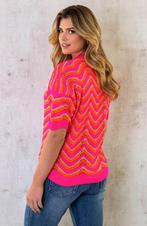 ZIGZAG TRUI FUCHSIA (Voor mij was ie helaas te klein), Maat 38/40 (M), Musthaves, Ophalen of Verzenden, Zo goed als nieuw