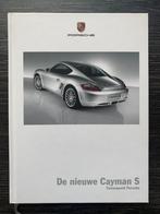 Brochure Porsche Cayman S 987 2005 Nederlandstalig nieuw!, Boeken, Nieuw, Porsche, Ophalen of Verzenden, Porsche