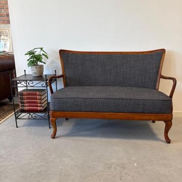 Unieke vintage bank - midcentury design beschikbaar voor biedingen