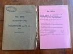 Nederlands artillerie schootstafels 12 lang 40 + bijlage, Verzenden, Nederland, Boek of Tijdschrift, Landmacht