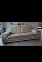 Lederen salon – 2,5-zit + 3-zit | Direct beschikbaar, Huis en Inrichting, Fauteuils, Ophalen, Gebruikt, 75 tot 100 cm