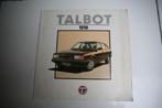 Folder Talbot 1510 (09-1979) (28), Overige merken, Ophalen of Verzenden, Zo goed als nieuw