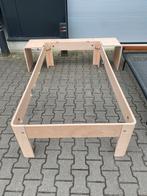 Auping Auronde 100x200 met ombouw en elektrische bodem, Ophalen, 200 cm, Hout, 100 cm