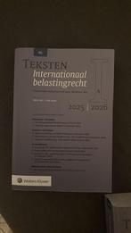 Teksten Internationaal belastingrecht 2025/2026, Boeken, Studieboeken en Cursussen, Zo goed als nieuw, Wolters Kluwer, Gamma, HBO