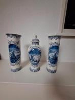 Kast stel en vaas, Antiek en Kunst, Antiek | Vazen, Ophalen of Verzenden