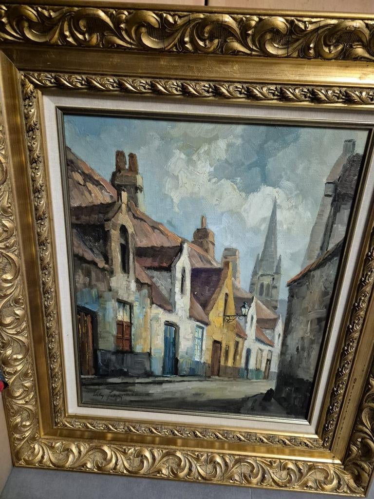 Schilderij, Antiek en Kunst, Kunst | Schilderijen | Klassiek, Ophalen