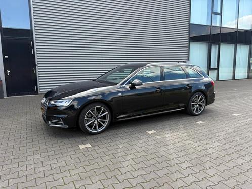 Audi A4 1.4 Tfsi 150pk S Tronic 2017 Zwart S-line edition, Auto's, Audi, Particulier, A4, Adaptieve lichten, Airbags, Airconditioning