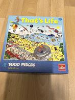 That's life puzzel, Hobby en Vrije tijd, Denksport en Puzzels, Ophalen, 500 t/m 1500 stukjes, Zo goed als nieuw, Legpuzzel