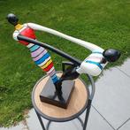 Kleurrijk dansend koppel 40 cm groot, Antiek en Kunst, Kunst | Designobjecten, Ophalen