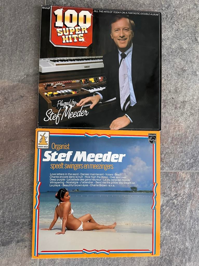 Stef Meeder - 2x LP’s, Ophalen of Verzenden, Gebruikt, 12 inch