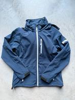 Windjack donkerblauw maat 38/M, Kleding | Dames, Jassen | Zomer, Ophalen of Verzenden, Zo goed als nieuw, Blauw