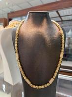 Prachtige 14 karaats gouden koningsketting, Ophalen of Verzenden, Nieuw, Goud