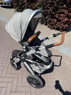 Joolz geo studio gray met bruin leren handsvat, Kinderen en Baby's, Kinderwagens en Combinaties, Ophalen of Verzenden, Gebruikt
