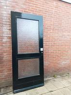 Hardhouten buitendeur 92.8 x 211.5cm dubbelglas bh35, 80 tot 100 cm, Ophalen of Verzenden, 200 tot 215 cm, Vouwdeur