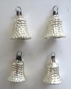 4 Klokjes voor Kerstboompiek / Piek ( geribbeld ), Ophalen of Verzenden