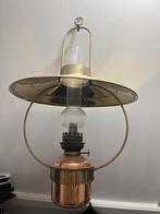 Koperen scheepslamp, Ophalen of Verzenden, Zo goed als nieuw, Motorboot, Gebruiksvoorwerp
