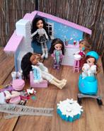 Bratz winterhuis met poppen, Ophalen of Verzenden, Gebruikt, Overige typen