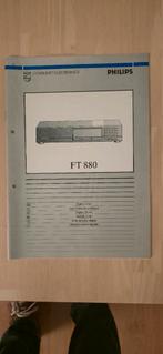 Philips FT 880 Handleiding, Ophalen of Verzenden, Gebruikt