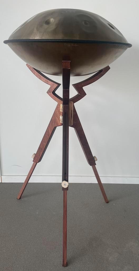 Handgemaakte houten handpan standaard, Muziek en Instrumenten, Percussie, Nieuw, Melodische percussie, Ophalen of Verzenden
