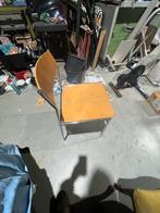Set van 2 Stoeltjes, Huis en Inrichting, Stoelen, Ophalen, Gebruikt, Twee, Bruin
