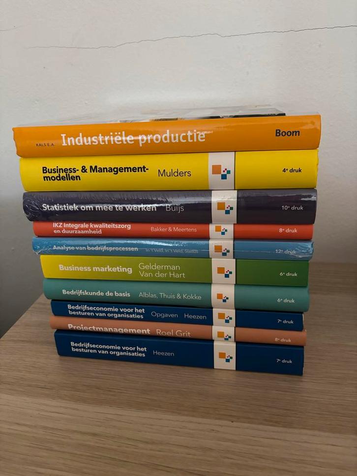 Schoolboeken Technische Bedrijfskunde Avans Hogeschool, Boeken, Studieboeken en Cursussen, Gelezen, HBO, Beta, Ophalen of Verzenden