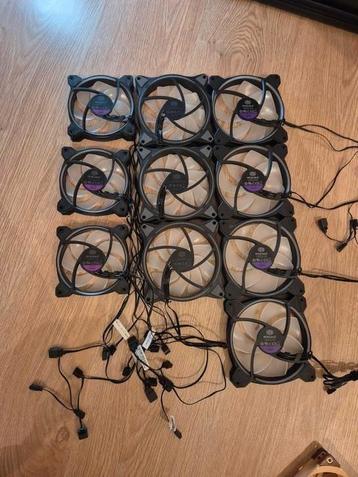 Coolermaster Halo MF140 en Halo2 MF120 en MF140 fans beschikbaar voor biedingen