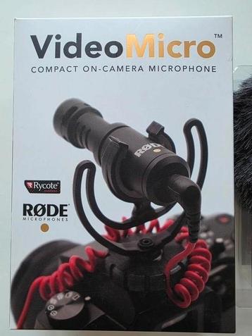 RØDE VideoMicro – Compacte On-Camera Microfoon beschikbaar voor biedingen